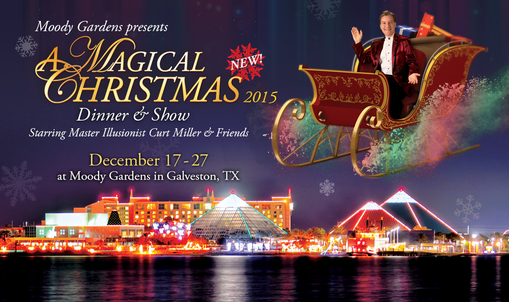 A Magical Christmas 2015 Dinner Menu Moody Gardens